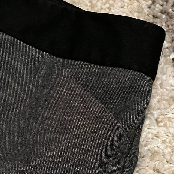 EXPRESS GRAY Black Trim Editor DRESS PANTS SZ 0 - Picture 2 of 10